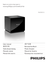 Philips RWSS5512/00 Manual de usuario