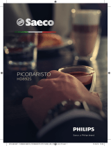 Saeco HD8925/09 Manual de usuario