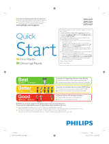 Philips 22PFL4507/F8 Guía de inicio rápido