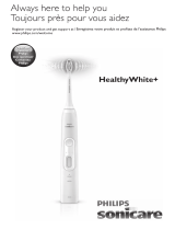 Philips Sonicare HealthyWhite+ Serie Manual de usuario