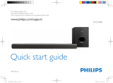 Philips HTL2140B/F7 Guía de inicio rápido