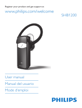 Philips SHB1200/37 Manual de usuario