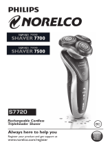Norelco S7720/84 Manual de usuario