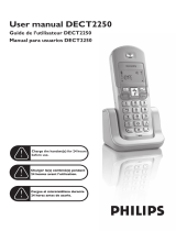 Philips DECT2250S/17 Manual de usuario