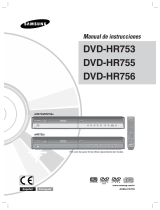 Samsung DVD-HR755 Manual de usuario