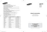 Samsung LE-40N71B Manual de usuario