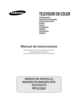 Samsung SP-55W3HF Manual de usuario