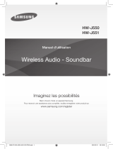 Samsung HW-J551 Manual de usuario