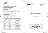 Samsung LE-40M91B Manual de usuario