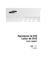 Samsung DVD-1080P7 Manual de usuario