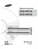 Samsung DVD-HR750 Manual de usuario