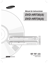 Samsung DVD-HR734A Manual de usuario