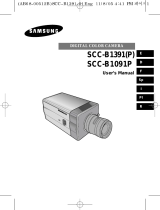 Samsung SCC-B1091P Manual de usuario