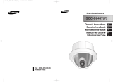 Samsung SCC-C6407 Manual de usuario
