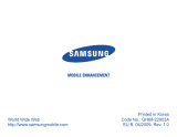 Samsung WEP470 Manual de usuario