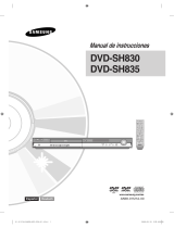 Samsung DVD-SH830 Manual de usuario