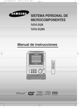 Samsung MM-DJ8 Manual de usuario