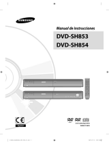 Samsung DVD-SH853 Manual de usuario