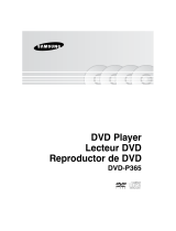 Samsung DVD-P365 Manual de usuario