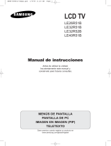 Samsung LE26R51B Manual de usuario