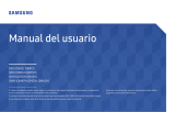 Samsung QM75N Manual de usuario