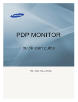 Samsung P42H Guía de inicio rápido