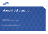 Samsung DM82E-BR Manual de usuario