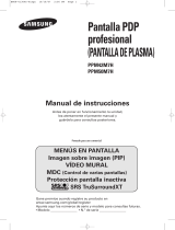 Samsung PPM50M7HS Manual de usuario