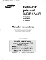 Samsung PPM42M6SS Manual de usuario