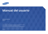 Samsung UD55E-S Manual de usuario
