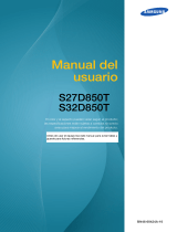 Samsung LED 27" S27D850T Manual de usuario