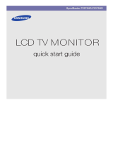 Samsung P2370HD Guía de inicio rápido