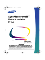 Samsung SyncMaster 800TFT Manual de usuario