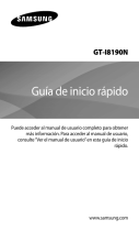 Samsung GT-I8190N Guía de inicio rápido