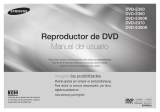 Samsung DVD-E390K Manual de usuario