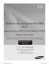 Samsung MX-J630 Manual de usuario