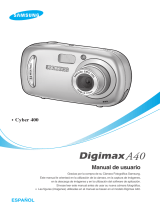Samsung DIGIMAX A40 Manual de usuario