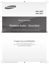 Samsung HW-J550 Manual de usuario