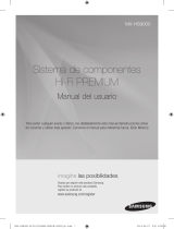 Samsung MX-HS9000 Manual de usuario