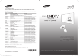 Samsung UN65HU8700F Guía de inicio rápido