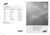 Samsung LN52B630N1F Manual de usuario