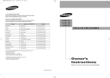 Samsung LN26T71B Manual de usuario