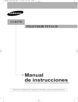 Samsung LN-R469D Manual de usuario