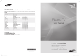 Samsung PL63A750T1F Manual de usuario