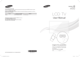 Samsung LN26D450G1D Guía de inicio rápido