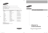 Samsung LN70F91BD Manual de usuario