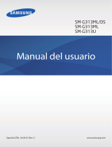 Samsung SM-G313ML Manual de usuario