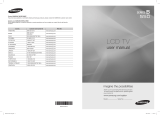 Samsung LN37C550J1R Manual de usuario