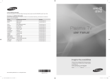 Samsung PL42C450B1 Manual de usuario