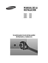 Samsung AQ12FAX Guía de instalación